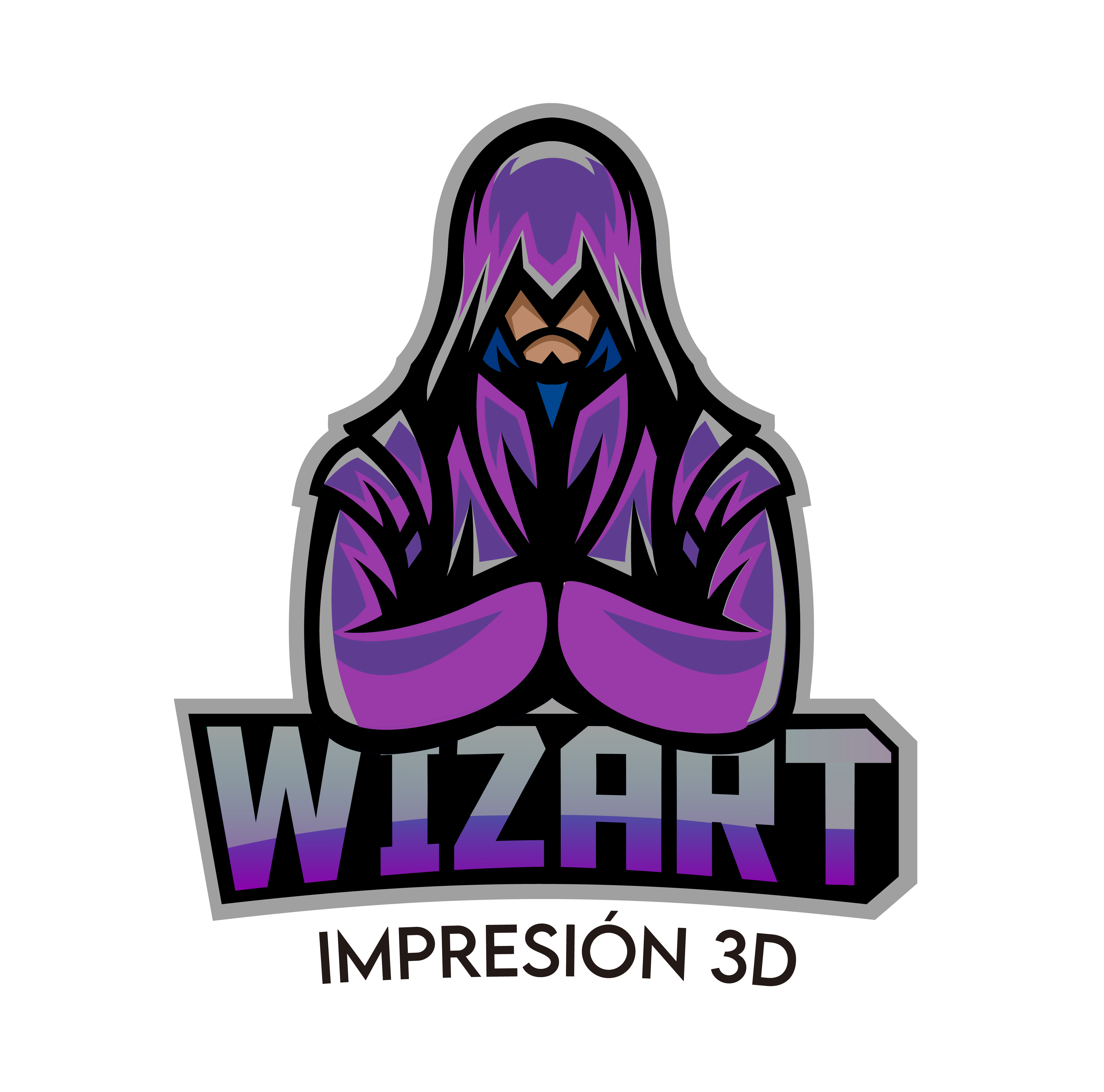 Logo WizArt Store Impresión 3D